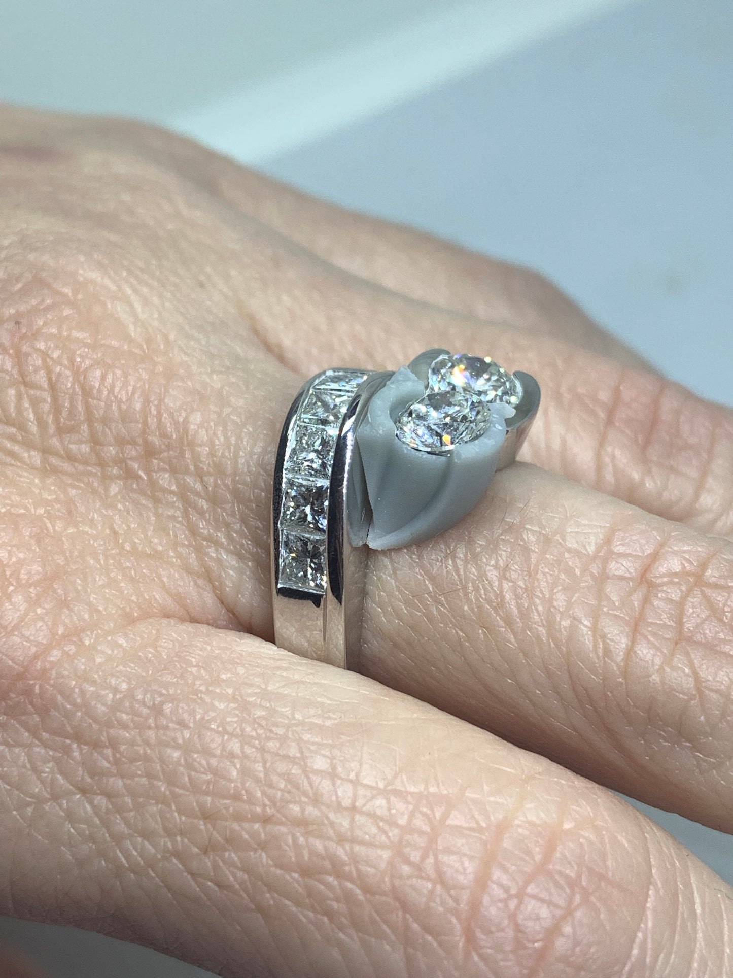 CUSTOM JEWELRY SAMPLE: Diamond Attachments