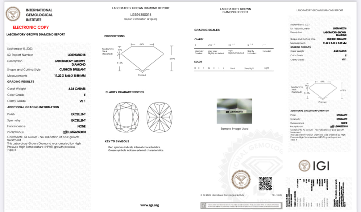Cushion Lab Diamond 