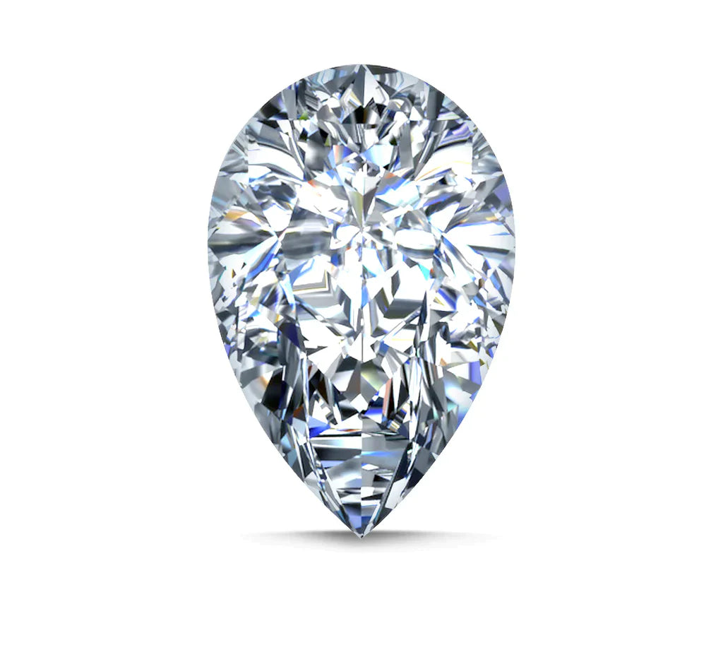 PEAR 4.60 Lab Grown Diamond, Color D, Clarity VVS1