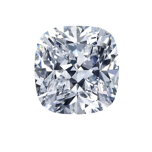 2.53 Lab Cushion Cut Diamond, Color D , Clarity VVS1  Excellent and Excellent ,