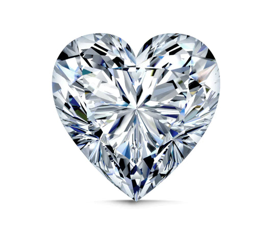 1.05 carat Natural Heart Diamond , Color D , Clarity VS1 GIA 6214842381