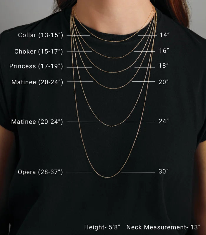 14k white gold thin chain 