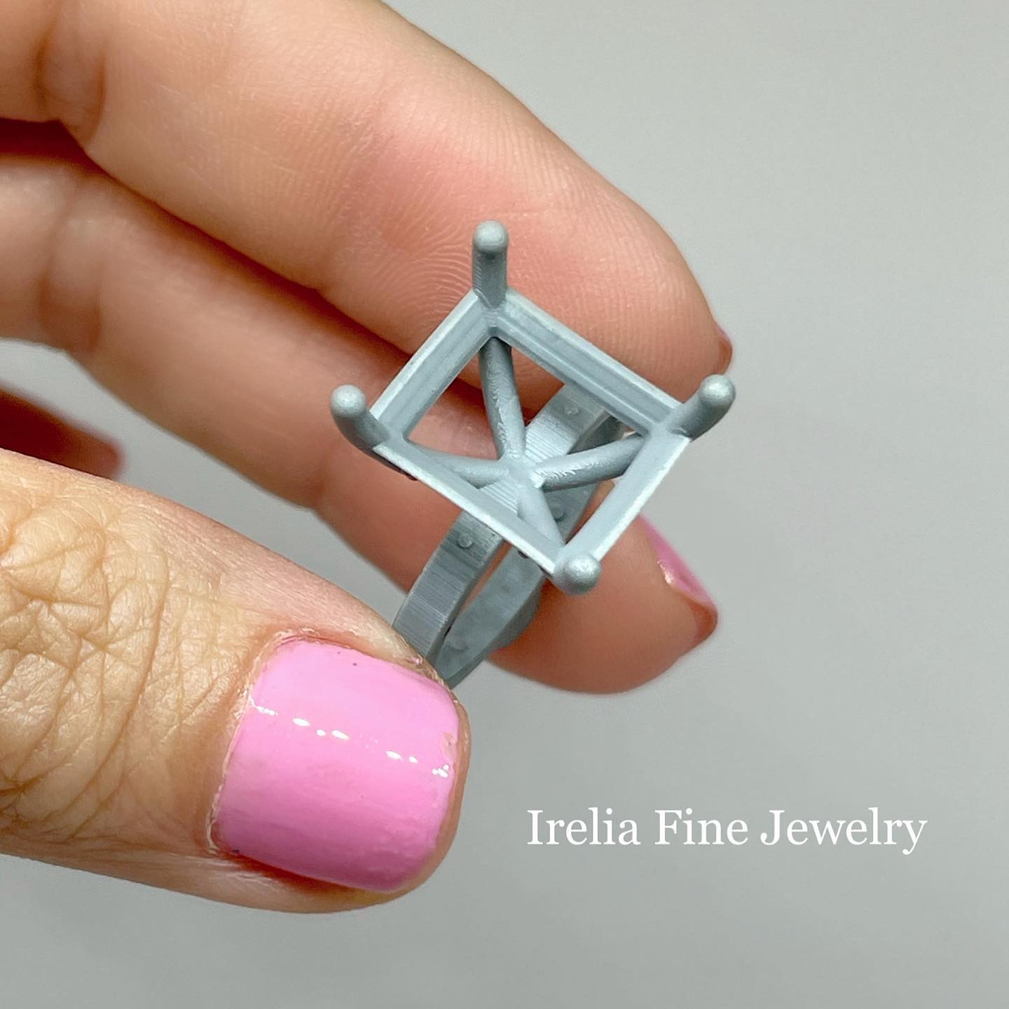 Custom 14k Rose Gold Solitaire Ring - Ametrine Gemstone Provided by Client