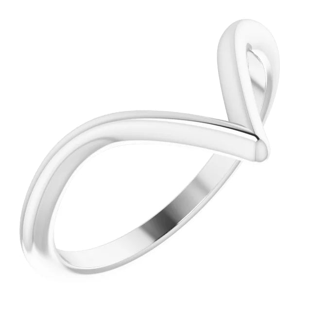 14K Gold V Shape