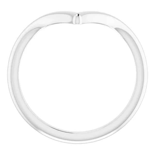 14K Gold V Shape