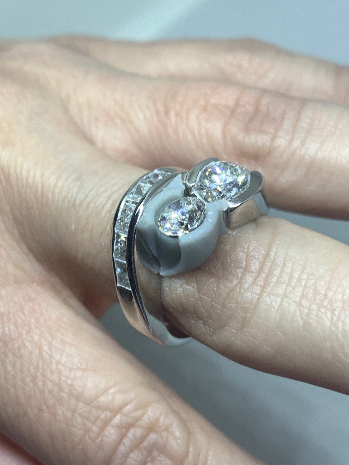 CUSTOM JEWELRY SAMPLE: Diamond Attachments