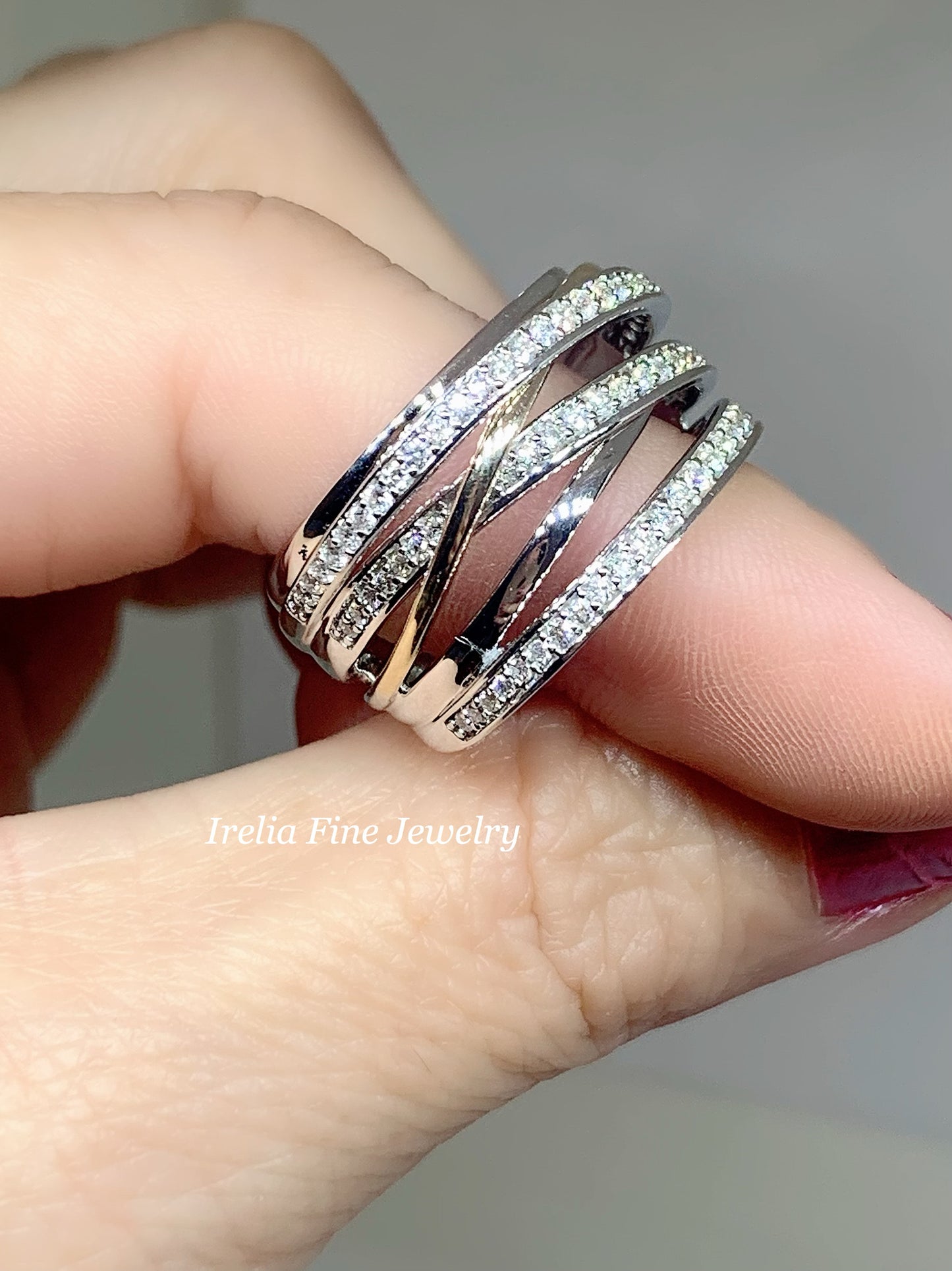 14K White/Yellow 1/2 CTW Natural Diamond Ring, Size 7