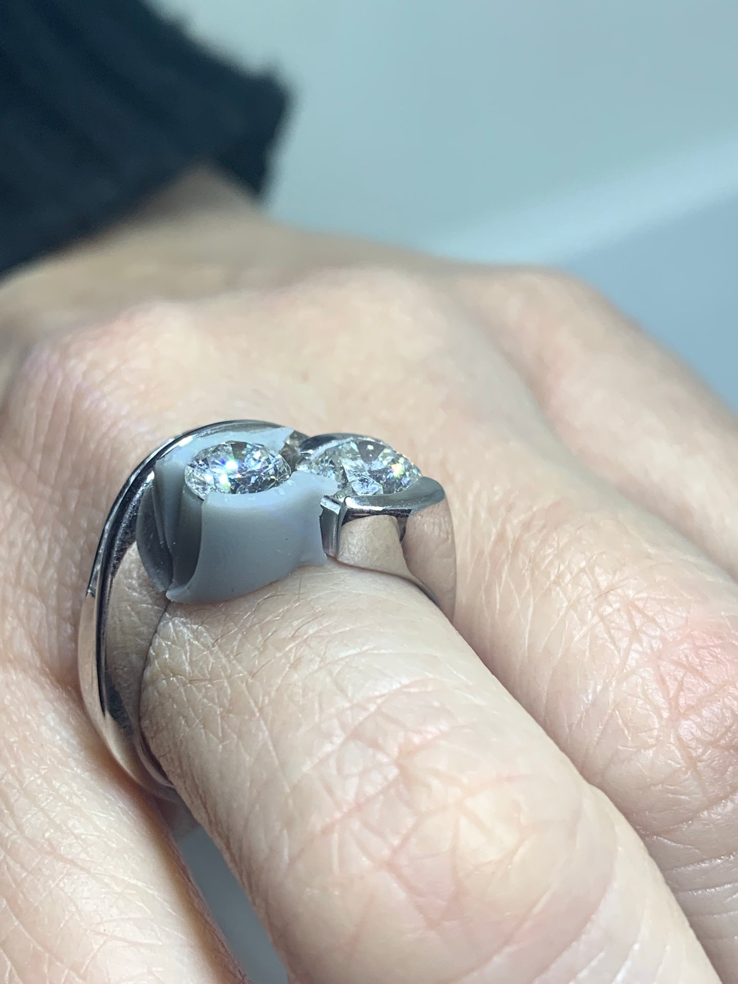 CUSTOM JEWELRY SAMPLE: Diamond Attachments